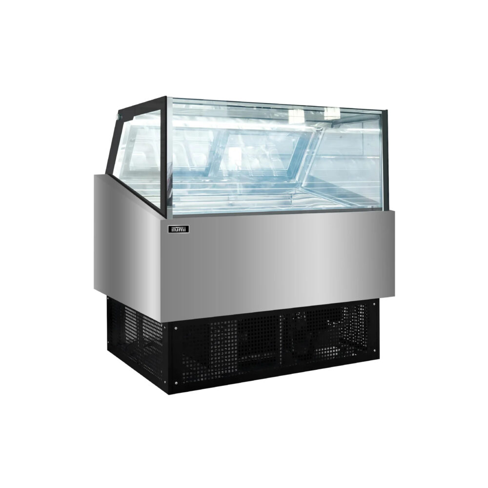 Congelador Heladero Premium Recto con 12 pozas ICL-1200SQ