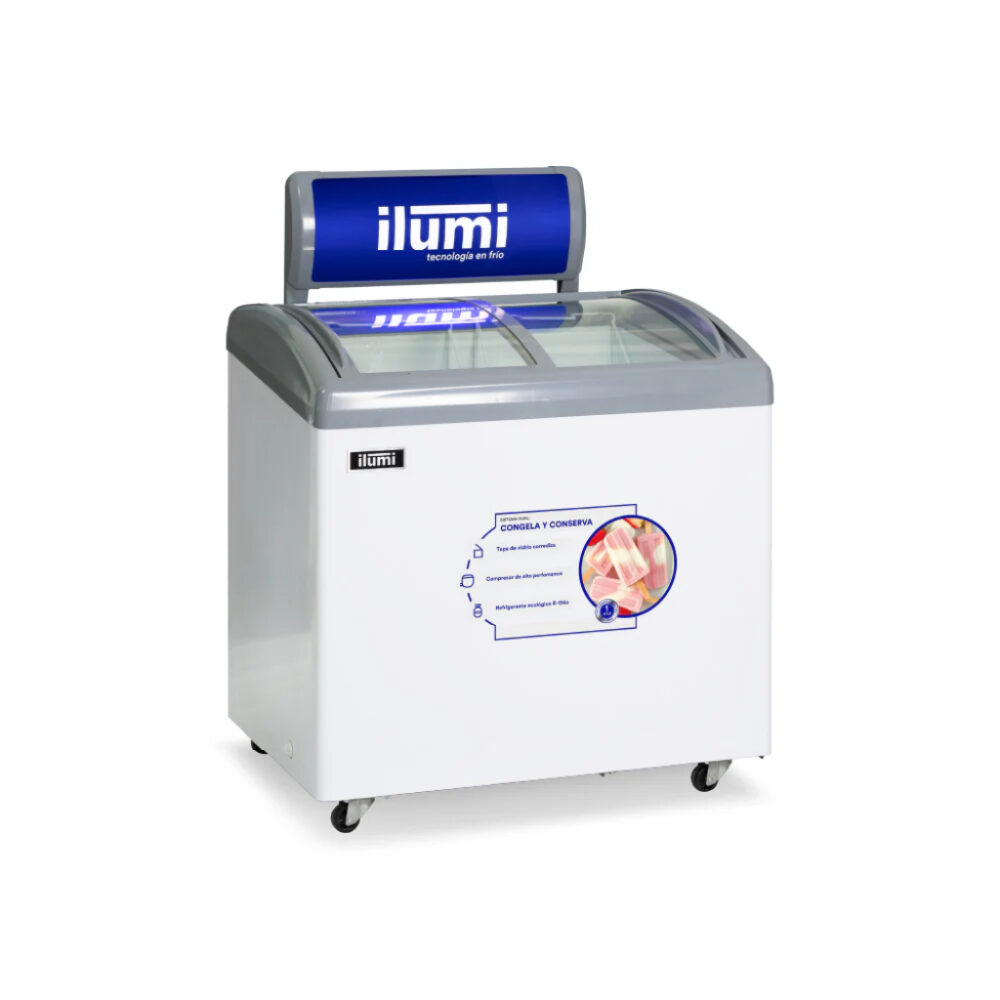 Congeladora Tapa de vidrio de 260lts TF-2600