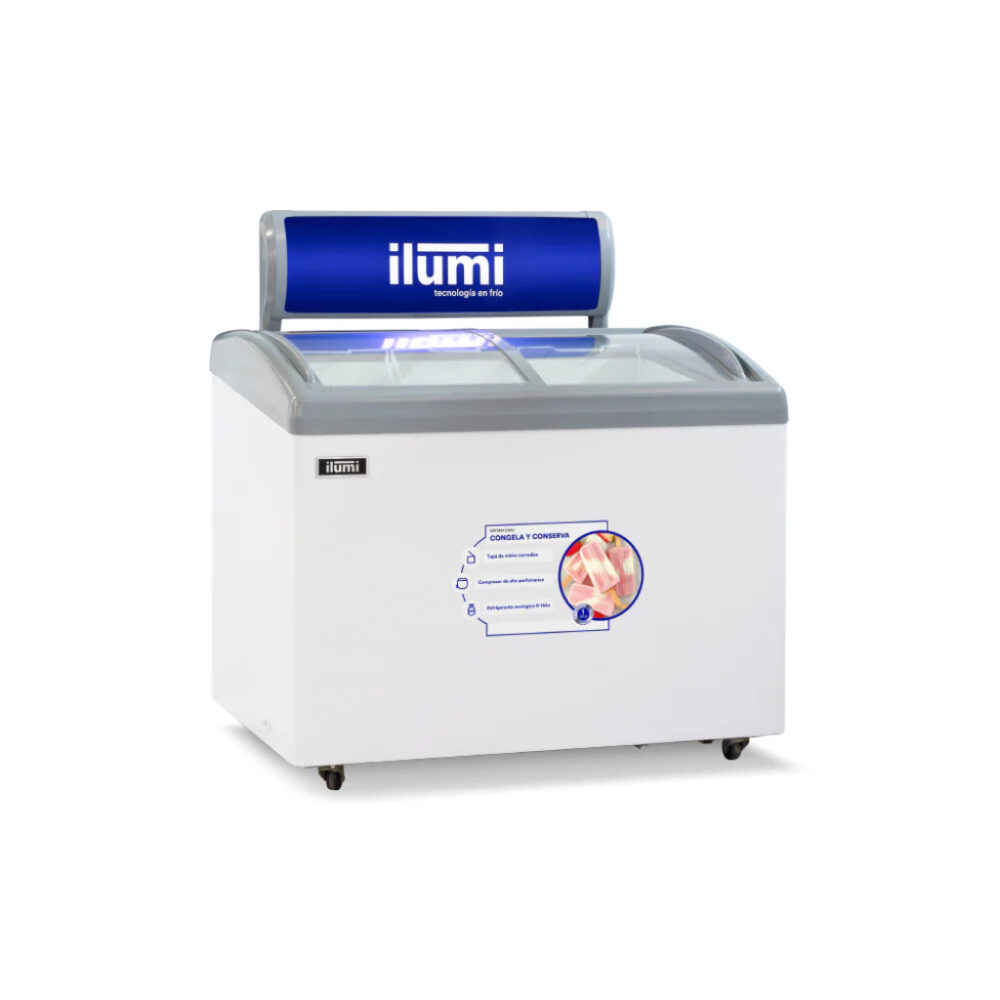 Congeladora Tapa de vidrio de 360lts TF-3600